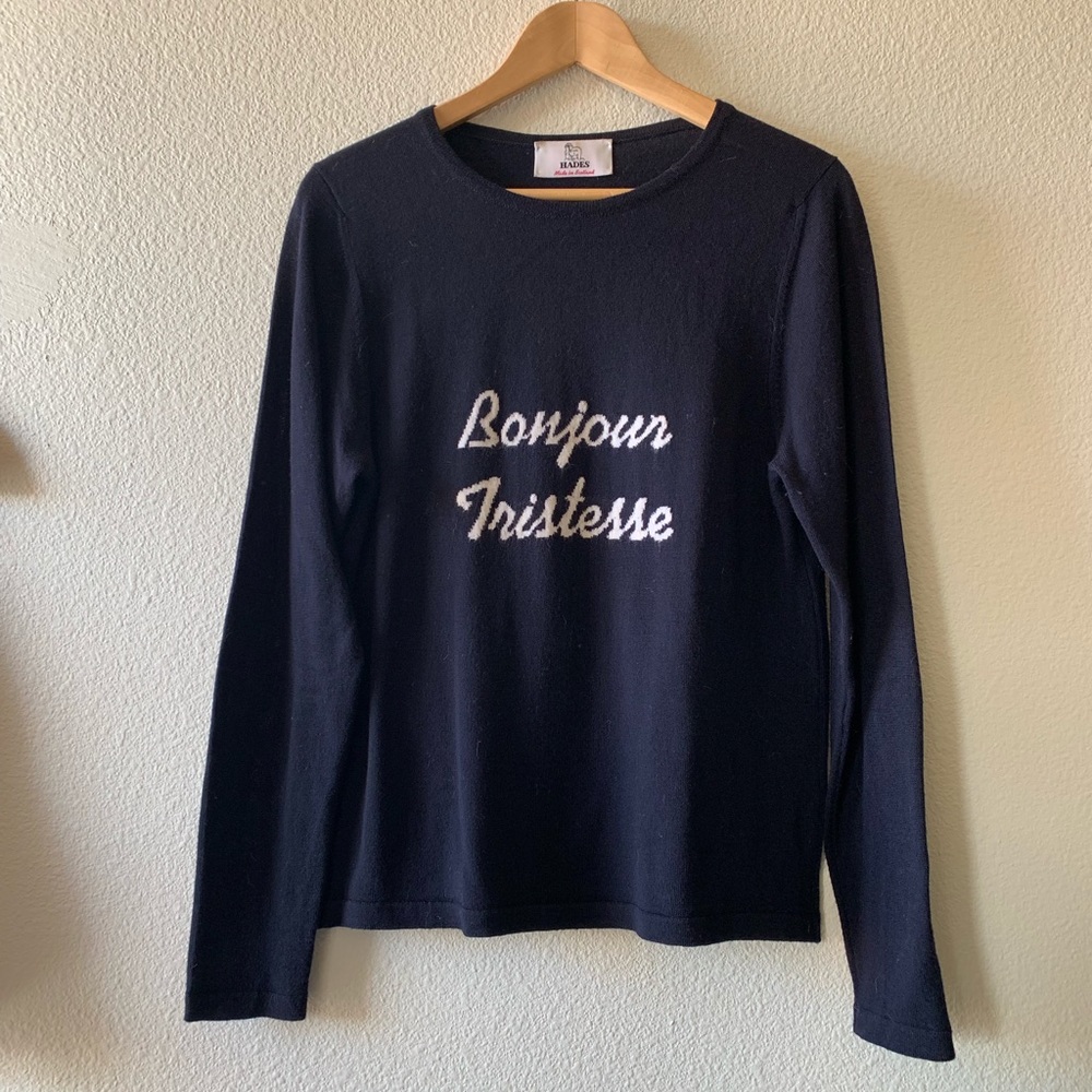 Hades Wool Bonjour Tristesse sweater